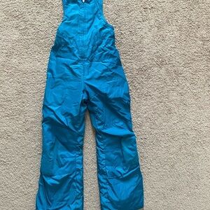 Lands' End Kids Bright Blue Overalls